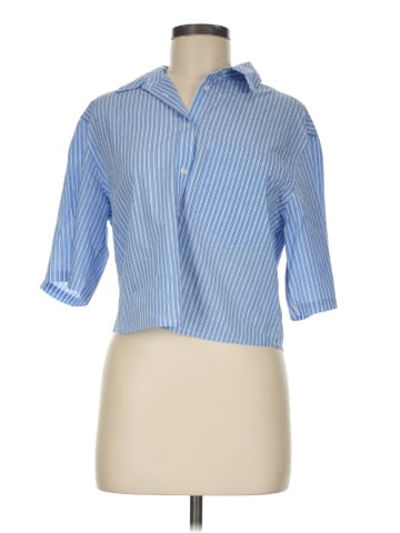 Berenice 3/4 Sleeve Button-Down Shirt (view 1)