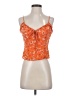 Sienna Sky Orange Sleeveless Blouse Size S - photo 1