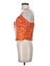 Sienna Sky Orange Sleeveless Blouse Size S - photo 5