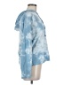 Bobi Tie-dye Blue Pullover Hoodie Size M - photo 4