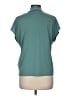 H&M Teal Short Sleeve Blouse Size M - photo 2