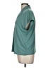 H&M Teal Short Sleeve Blouse Size M - photo 5