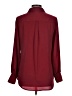 Dalia Collection 100% Polyester Burgundy Long Sleeve Blouse Size M - photo 2