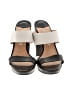 Diane von Furstenberg Color Block Black Sandals Size 8 - photo 2