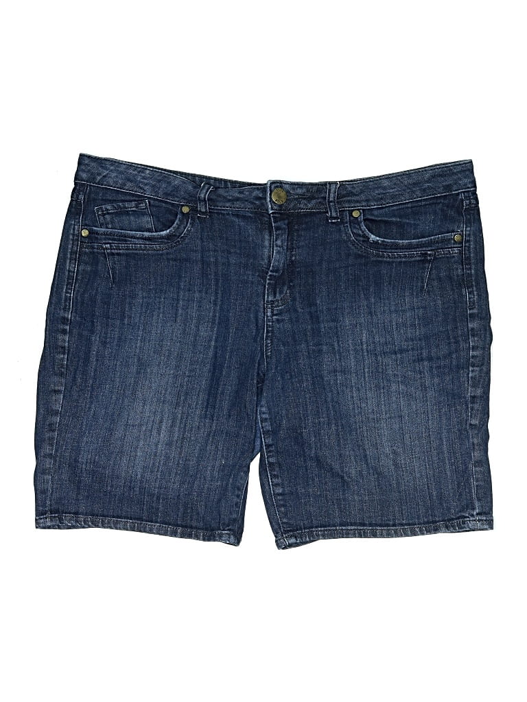 Pre-owned Assorted Brands Denim Shorts In Blue