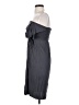 J.Crew 100% Rayon Solid Gray Cocktail Dress Size 2 - photo 5