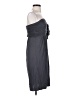 J.Crew 100% Rayon Solid Gray Cocktail Dress Size 2 - photo 4