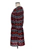 Bebop 100% Polyester Chevron-herringbone Red Casual Dress Size M - photo 5