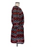 Bebop 100% Polyester Chevron-herringbone Red Casual Dress Size M - photo 4