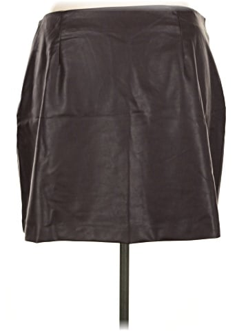 Old Navy Faux Leather Skirt (view 2)