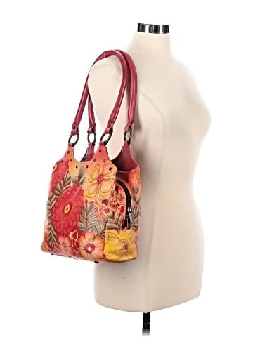 Anuschka Leather Shoulder Bag (view 2)