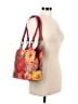Anuschka 100% Leather Floral Red Leather Shoulder Bag One size - photo 2