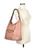 Assorted Brands 100% Leather Solid Pink Brown Leather Hobo One size - photo 2
