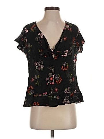 Velvet by Graham & Spencer Short Sleeve Blouse (view 1)