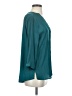 Unbranded 100% Polyester Teal 3/4 Sleeve Blouse Size S - photo 4