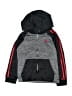 Adidas 100% Polyester Gray Zip Up Hoodie Size 6 - photo 1