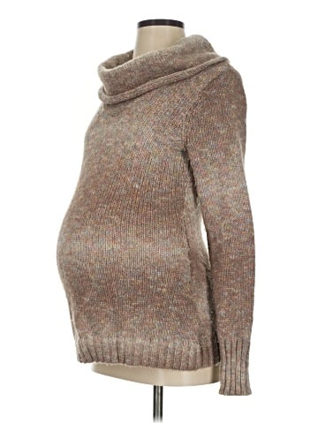 Mimi Maternity Turtleneck Sweater (view 1)