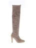 Stuart Weitzman 100% Leather Gray Boots Size 7 - photo 1