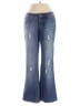 Mudd 100% Cotton Hearts Blue Jeans Size 3 - photo 1