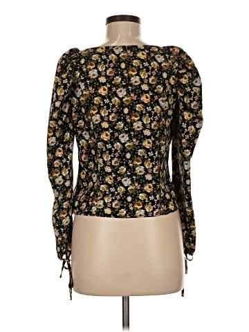 Topshop Long Sleeve Blouse (view 2)