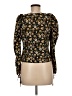 Topshop Black Long Sleeve Blouse Size 6 - photo 2