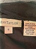 Ann Taylor 100% Polyester Solid Black Cocktail Dress Size 6 - photo 7