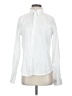 Theory White Long Sleeve Button-Down Shirt Size S - photo 1