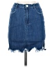 Missguided Blue Denim Skirt Size 2 - photo 1