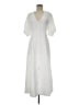 Zara White Casual Dress Size M - photo 1