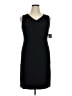 Kasper Black Cocktail Dress Size 16 Petite - photo 1