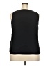 Nine West 100% Polyester Black Sleeveless Blouse Size XXL - photo 2