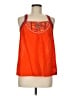 Roxy 100% Cotton Orange Tank Top Size M - photo 1