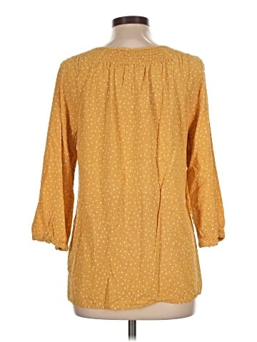 Christopher & Banks 3/4 Sleeve Blouse (view 2)