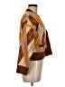 Design History Argyle Brown Cardigan Size M - photo 4