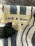 Cloth & Stone Stripes Ivory Long Sleeve Blouse Size M - photo 7