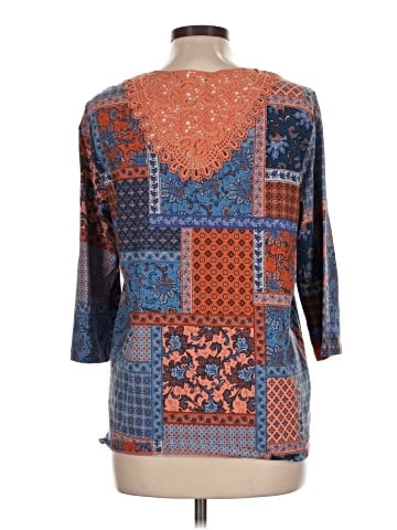 Blair 3/4 Sleeve Blouse (view 2)