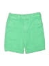 Crewcuts 100% Cotton Solid Green Shorts Size 6 - photo 1