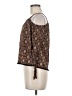 Daytrip 100% Rayon Brown 3/4 Sleeve Blouse Size M - photo 5