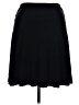 Ruby Ribbon Solid Black Casual Skirt Size XL - photo 1