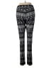 Faded Glory Print Gray Leggings Size M - photo 2