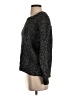 Jennifer Lopez Tweed Black Pullover Sweater Size S - photo 5