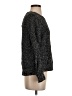 Jennifer Lopez Tweed Black Pullover Sweater Size S - photo 4