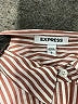 Express Orange Long Sleeve Button-Down Shirt Size S - photo 7