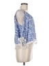 Varga 100% Rayon Blue 3/4 Sleeve Top Size M - photo 4