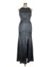 Dessy Collection 100% Polyester Metallic Silver Cocktail Dress Size 14 - photo 1