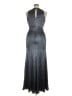 Dessy Collection 100% Polyester Metallic Silver Cocktail Dress Size 14 - photo 2