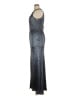 Dessy Collection 100% Polyester Metallic Silver Cocktail Dress Size 14 - photo 5