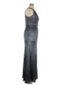 Dessy Collection 100% Polyester Metallic Silver Cocktail Dress Size 14 - photo 4