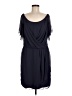Evan Picone Blue Cocktail Dress Size 8 - photo 1