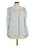 Sanctuary 100% Rayon Blue Long Sleeve Blouse Size M - photo 1